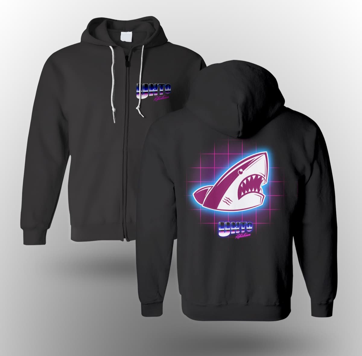 Hoodie Retrostream — merch Unto barbería